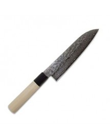 Cuchillo Santoku Damasco
