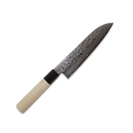 Cuchillo Santoku Damasco