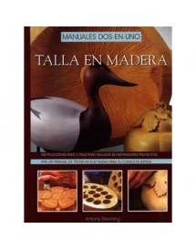Libro Talla en Madera, manual 2 en 1