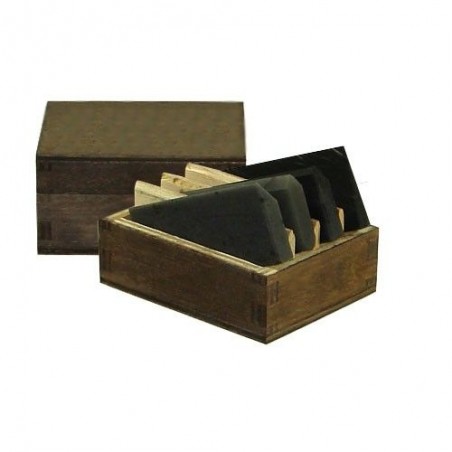 Set 4 piedras de Arkansas Negras