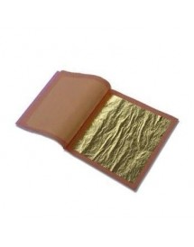25 imitation gold leaves 