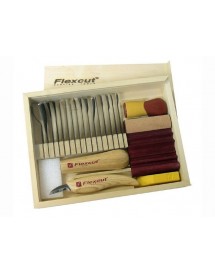 Juego de talla en madera Flexcut