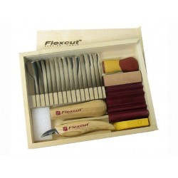 Juego de talla en madera Flexcut