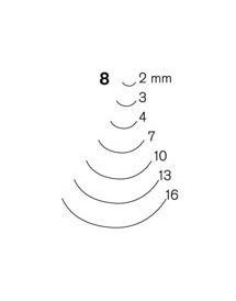 Pfeil carving tool - Sweep 8
