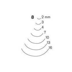 Pfeil carving tool - Sweep 8