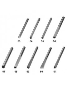 Formas punzon de tallista