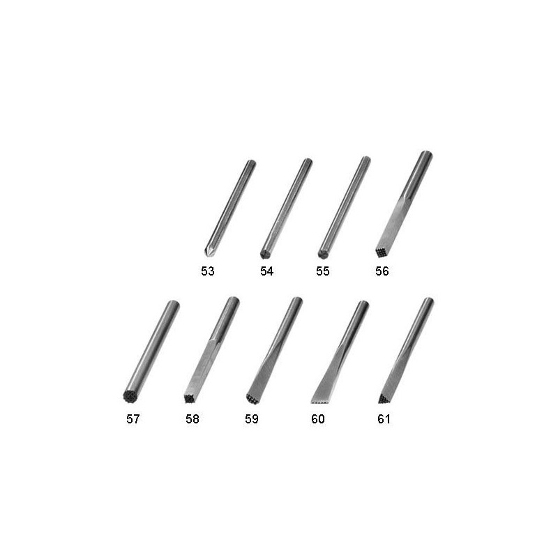 Formas punzon de tallista