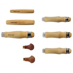 Wooden handles for pfeil tools