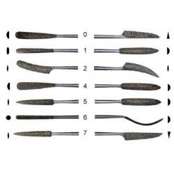 Raspines para madera L. 180 mm
