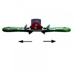 Spokeshave, adjustable, to work chamfers