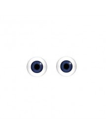Ojos para imaginería -azules-