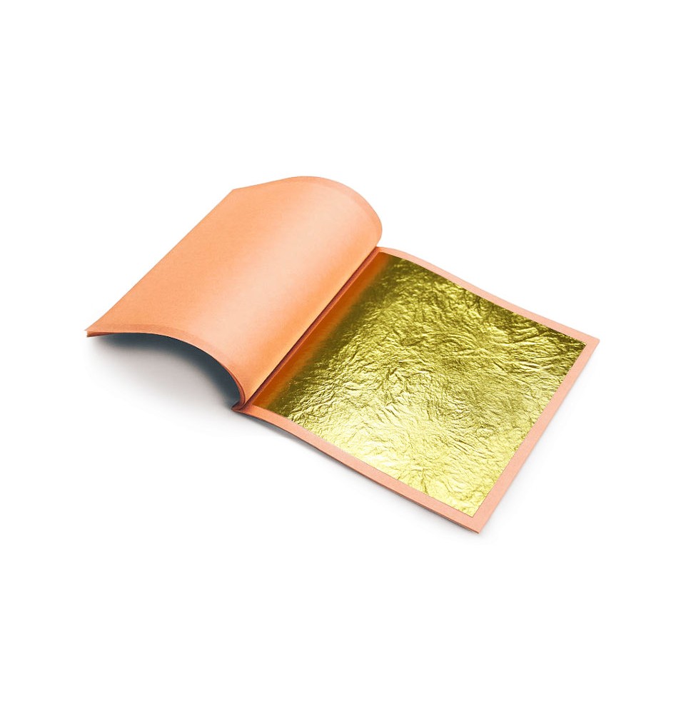 20 libros de oro fino 24 Q, oro puro para dorar